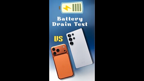 iphone 17 pro max vs Samsung S 25 Ultra Battery Drain Test