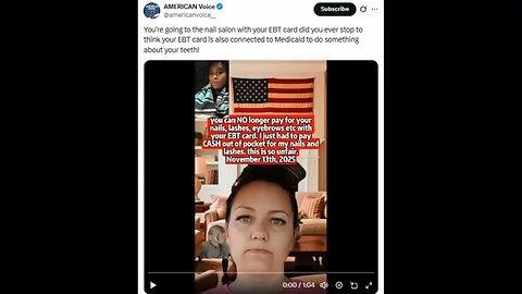 It's Over America! They Refused Her EBT Card For Her Nails And Eyebrowse