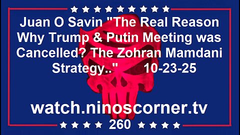 260 was take DOWN! WHY? Posted 10 24 25