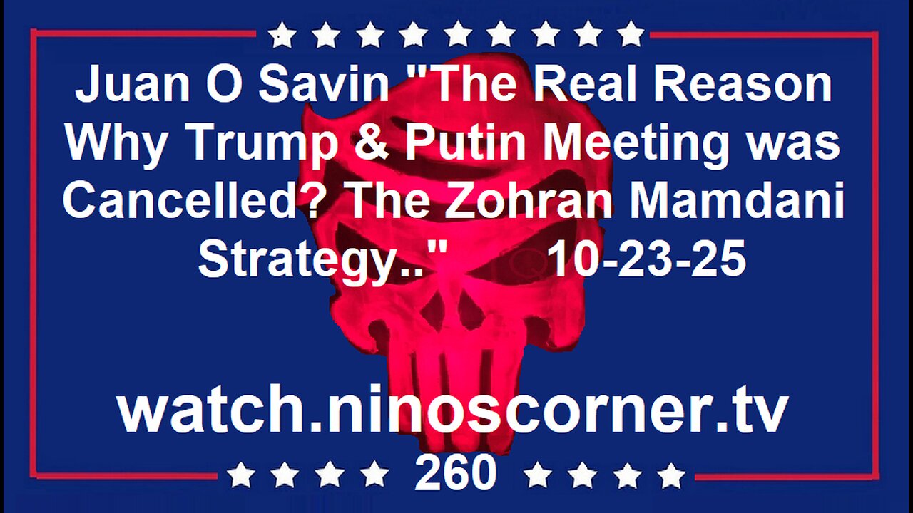 260 was take DOWN! WHY? Posted 10 24 25