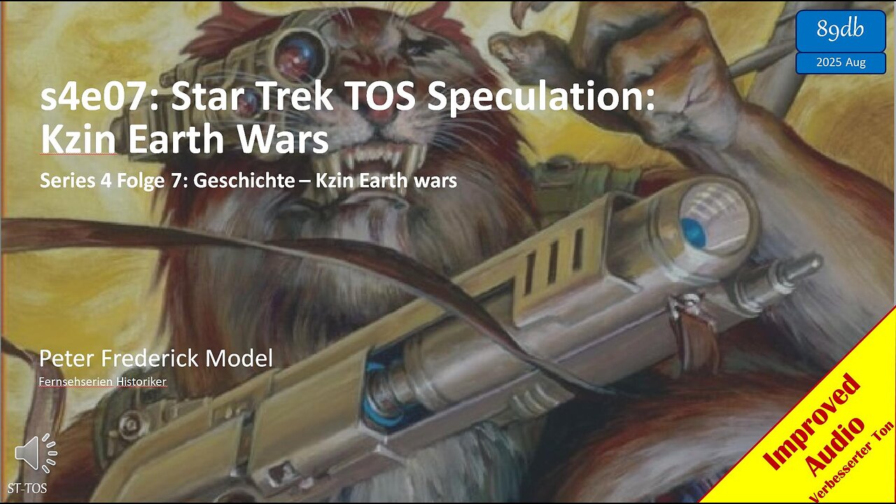 s4e07: Star Trek TOS Speculation: Kzin Earth Wars