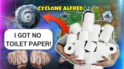 FORTNITE | Toilet Paper Panic Because of A Cyclone