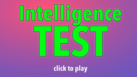 Intelligence Test