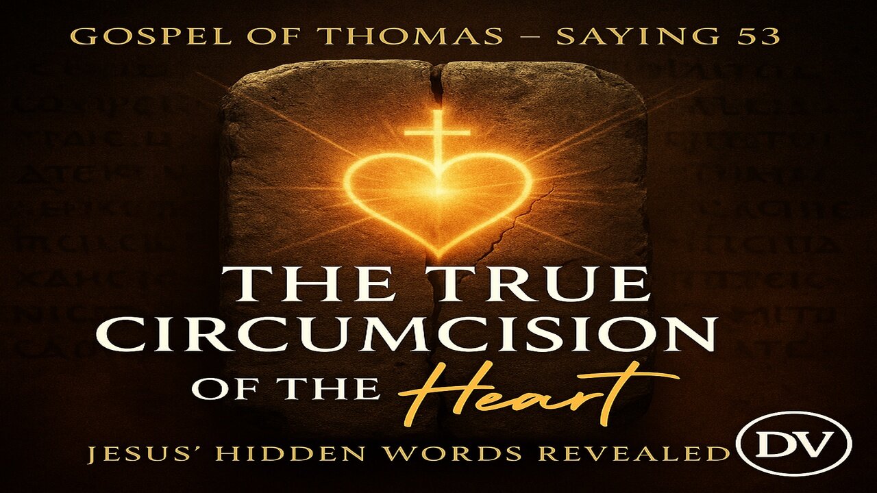 Jesus’ Lost Teaching on the Circumcision of the Heart | The Gospel of Thomas Explained