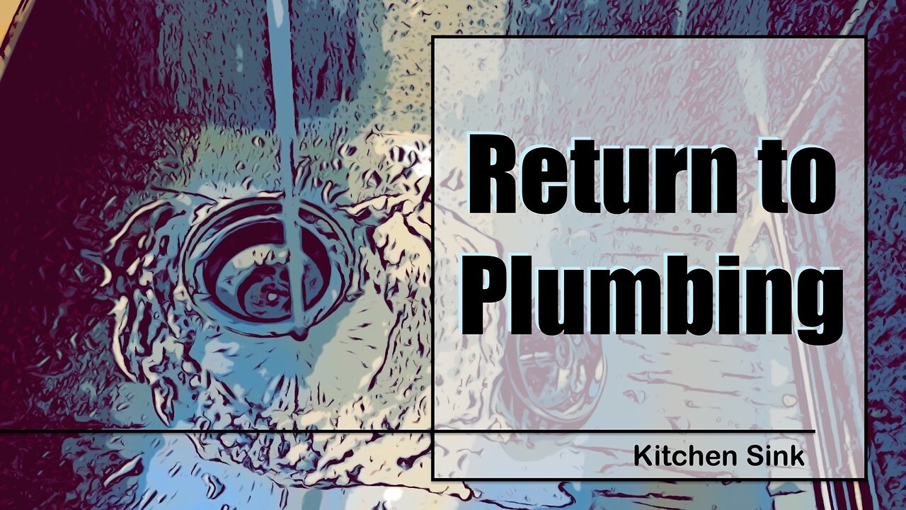 DIY Plumb the Kitchen Sink