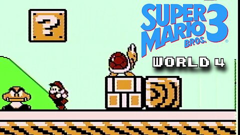 Super Mario Bros. 3 (NES) - World 4