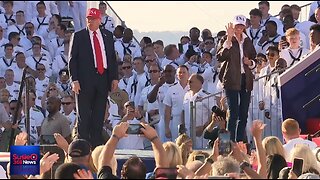 Melania, Trump delivers remarks at Navy 250 event