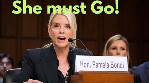 DEEP STATE, CORPORATE, CORRUPT, Pam Blondie needs to go!
