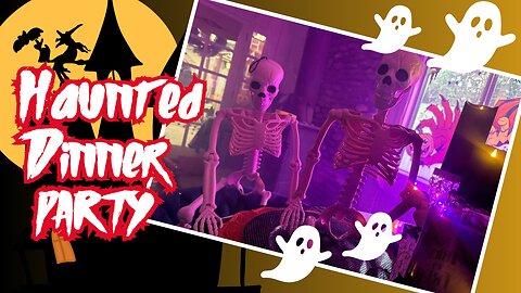 🖤 HALLOWEEN PARTY 🖤 DECORATE WITH ME | Moody Tablescape Idea That'll Spook 'Em