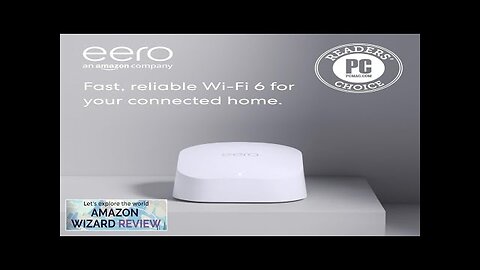 Amazon eero high-speed wifi 6 router and booster Supports speeds Review