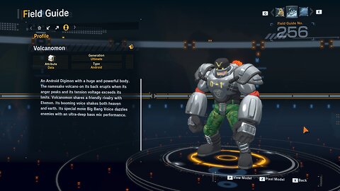 volcanomon all digivolution/de-digivolution/profile Digimon Story Time Stranger