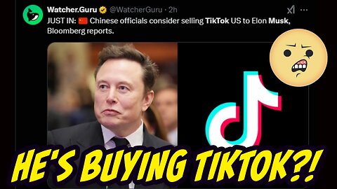 Elon Musk Buying TikTok?! TikTok Users FLEE to RedNote!