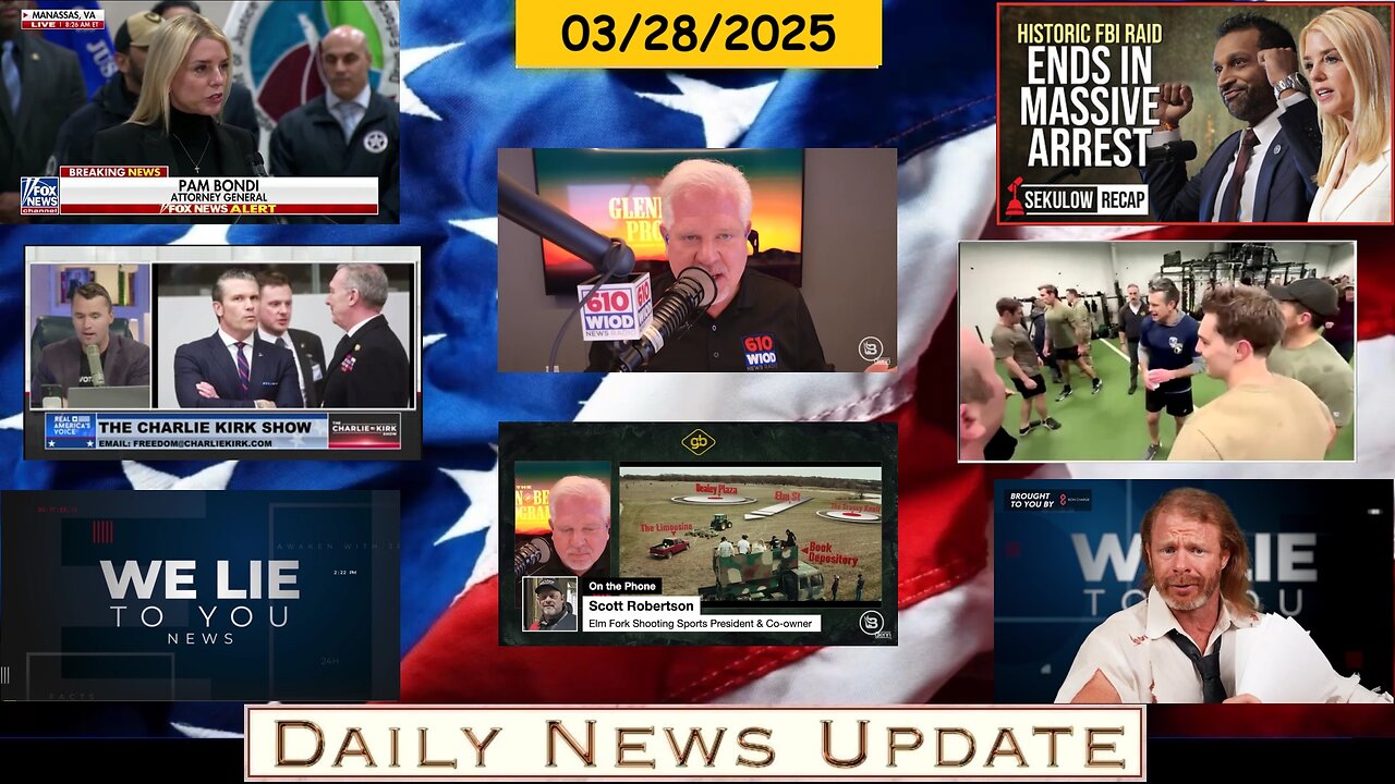 ACLJ: Kash Patel, Awaken With JP: Dumber, Charlie Kirk: The Neocons, Glenn Beck: JFK Puzzle? | EP1515