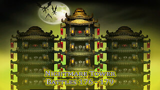 MK Mobile. Nightmare Tower Battles 176 - 179