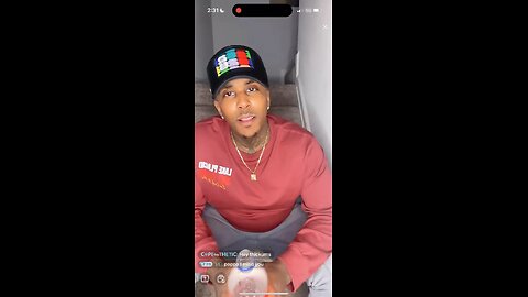 PART 1 OF LIONEL / LYSOL BACK ON BIGO LIVE NEW PHONE!