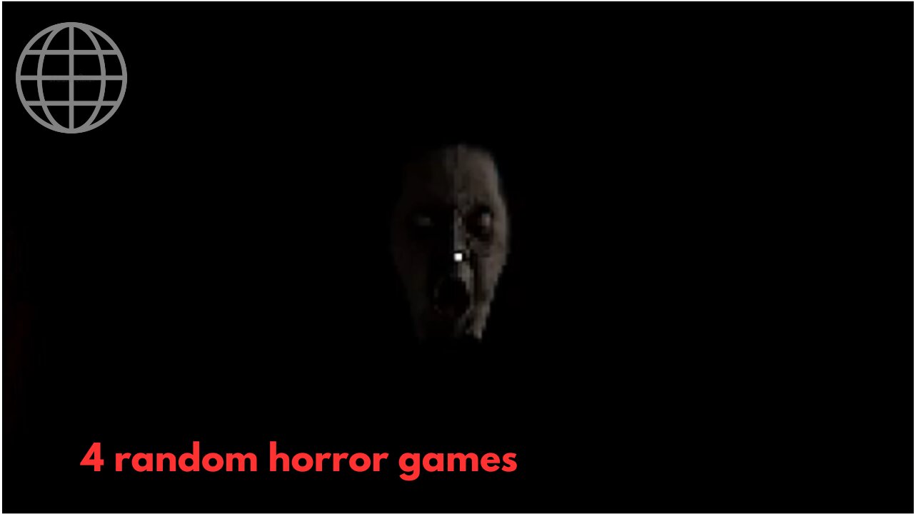 This THING followed me home! (4 Random Horror Games)