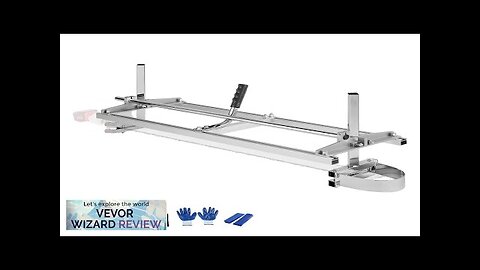 VEVOR Chainsaw Mill Portable Sawmill 14"-36" Guide Bar Galvanized Steel Chainsaw Planking Review