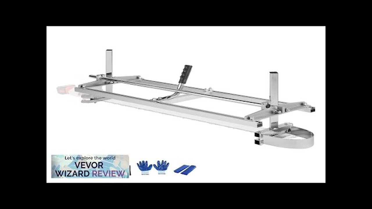 VEVOR Chainsaw Mill Portable Sawmill 14"-36" Guide Bar Galvanized Steel Chainsaw Planking Review