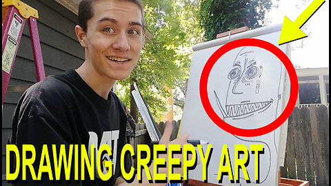 DRAWING CREEPY ART