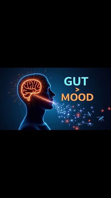 How Your Gut Controls Your Mood! 😳 The Gut-Brain Axis Explained (Mind-Blowing Science)
