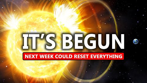 First Mega Solar Flare Wave of Potentially MANY Just Exploded... (Emergency Update 2)