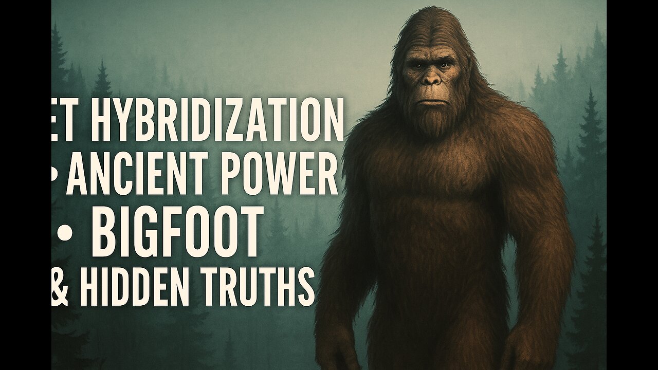 Hybridization & Hidden Histories ET DNA, Ancient Pyramids, and the Mystery of Bigfoot