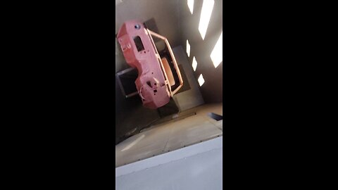 sandblasting a Pontiac GTO