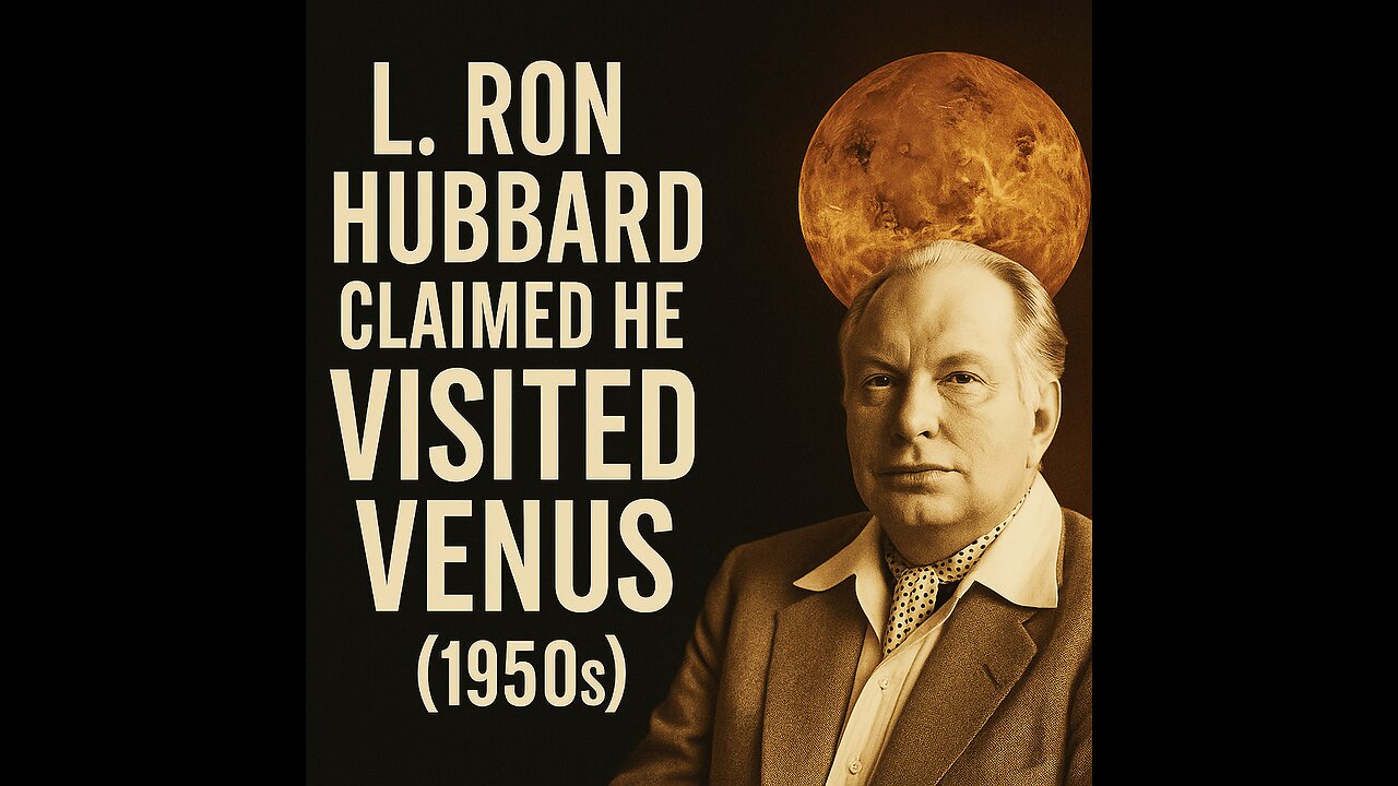 Yes, L. Ron Hubbard once claimed to visit Venus.