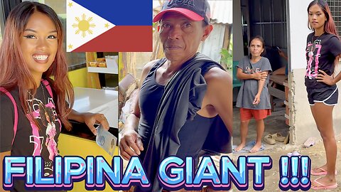 FILIPINA GIANT Help Family Build NEW HOUSE! Christmas Park Lights OFF GRID ISLAND PHILIPPINES LIVING
