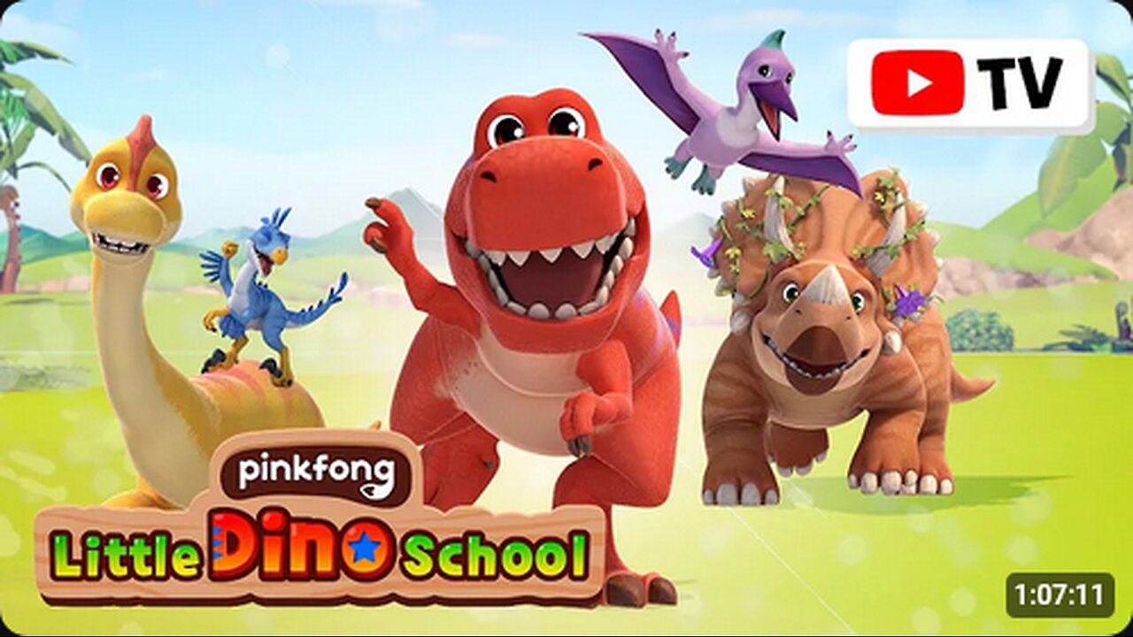 TV for Kids] Welcome to Little Dino School Full Episodes +1 Hour Pinkfong Dinosaurs for Kids