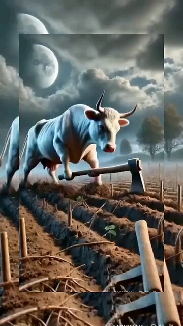 Beautiful Story of a cow and a bear #youtubeshorts #ai #shorts #viralshorts #animals #ytshorts