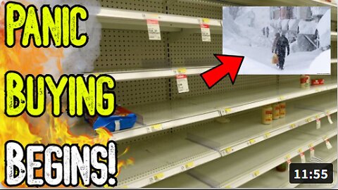 BREAKING: PANIC BUYING BEGINS! - Historic Winter Storm Leaves 230M Americans At Risk!