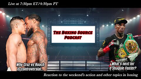 DID ROACH GET JOBBED AGAIN? WHAT'S NEXT FOR. FOSTER? LARA THE TOP MIDDLEWEIGHT?
