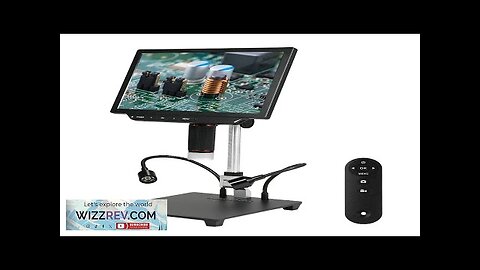 10.1 inch Video Microscope Large Anti-glare IPS Screen Coin Microscope with 13MP Review