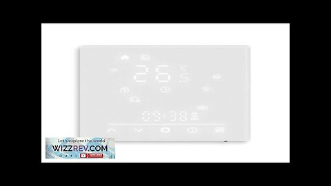 MOES WHT-S02 Tuya Matter Smart WiFi Thermostat Electric/Water/Boiler Heating Glass Panel Review