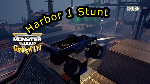 Monster Jam Crush IT! Harbor 1 Stunt
