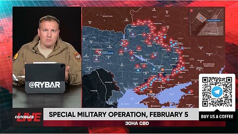 ►🇷🇺🇺🇦🚨❗️⚡️ Rybar Review of the Special Military Operation on Feb.5 2025