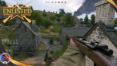 Ultra Realistic WW2 Online Game - Enlisted : Invasion Of Normandy Gameplay