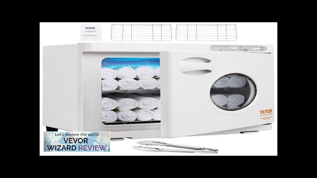 VEVOR Hot Towel Warmer，23L Large Capacity Spa Hot Towel Warmers with See Review