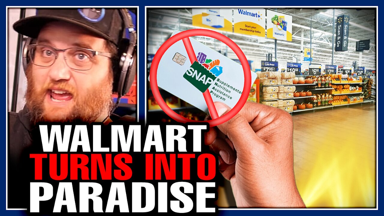 Walmart SHUTS DOWN Food Wars & Shoppers Shocked How Clean & Full The Store Is Without SNAP Shoppers