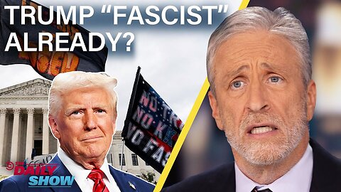 Jon Stewart On Whether Trump Is A Fascist - Accusations Are Warranted