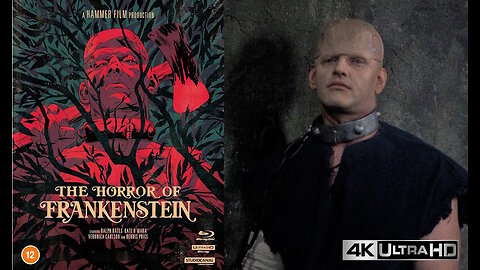 The Horror Of Frankenstein [StudioCanal 4K HD & Blu-ray Collector's Edition]