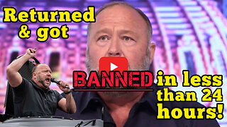 Alex Jones Banned Again