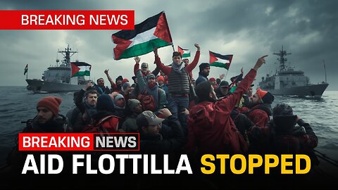 🚨 Breaking News: Israeli Navy Intercepts Global Sumud Flotilla – Greta Thunberg Detained!