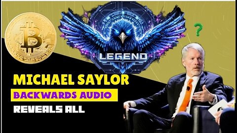 Backwards Audio Shows Hidden words in a Interview with Michael Saylor