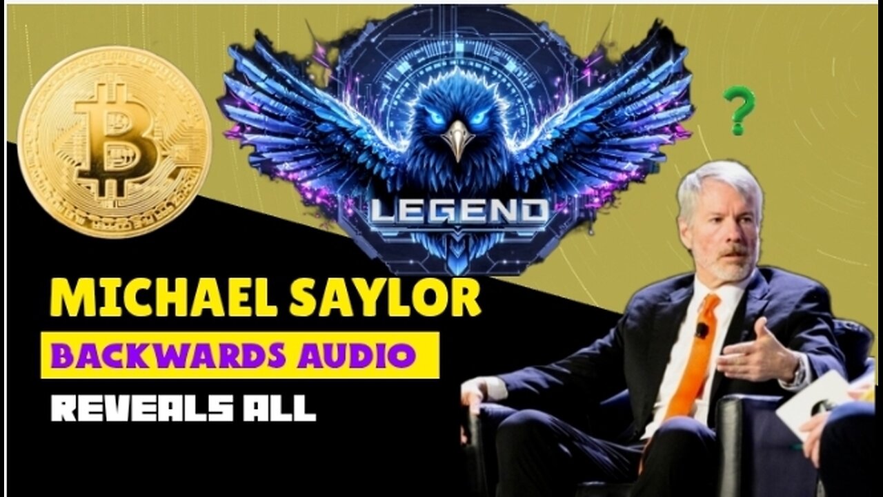 Backwards Audio Shows Hidden words in a Interview with Michael Saylor