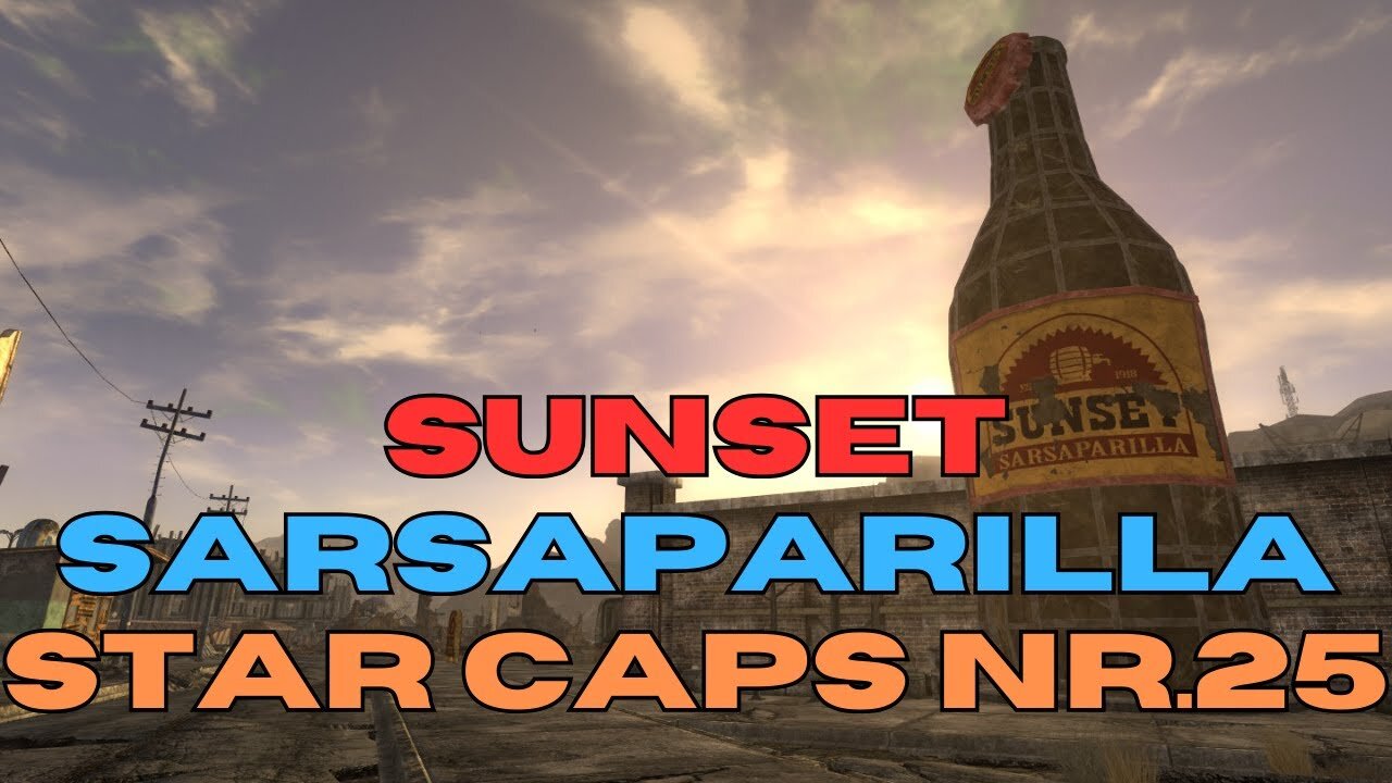 Sunset Sarsaparilla Star Cap Nr.25 - How To Get one of the famous collectibles in Fallout New Vegas