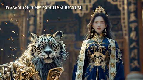 DAWN OF THE GOLDEN REALM in a fantasy world.