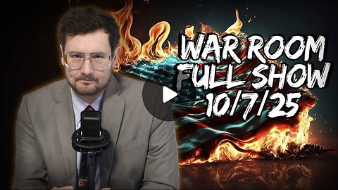 10 7 25 WAR ROOM Harrison Smith evidence Charlie Faced Pressure from Jew Donors Before Assassination