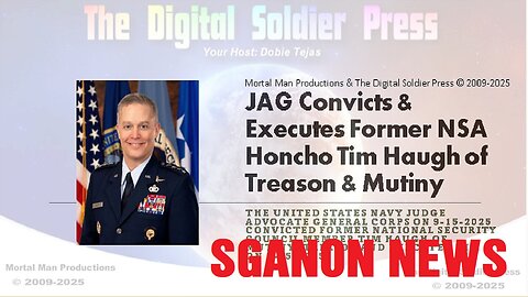 JAG Convicts & Executes Former NSA Honcho Tim Haugh for Mutiny & Treason.NESARA GESARA 2.0 